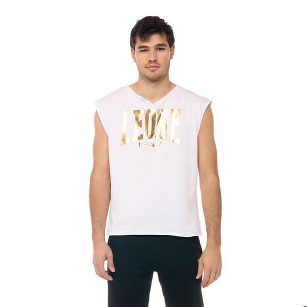 Leone New Gold - vit/guld linne