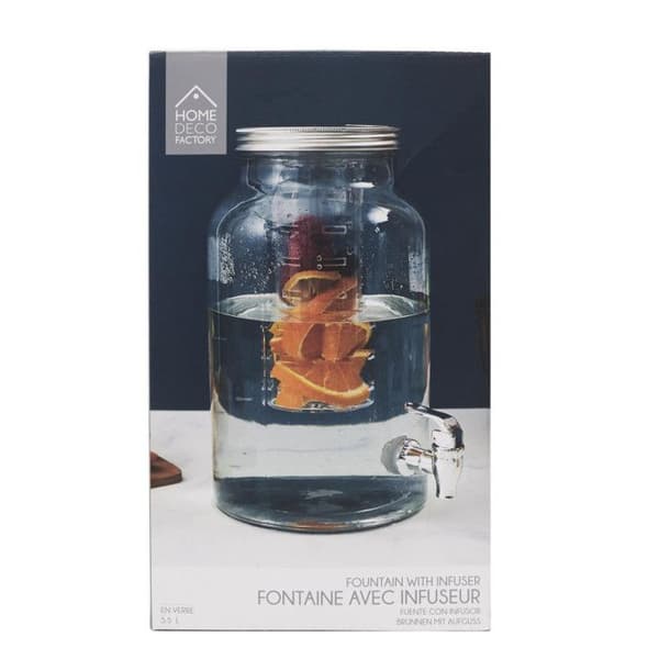 Dryckesfontän - COOK CONCEPT - Infuser - Transparent