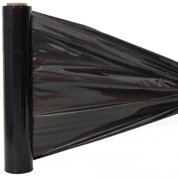 Stretchfilm 6 pcs svart 23 μm 50 cm x 150 m