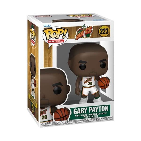 Figurine Funko Pop! | NBA Legender | Sonics | Gary Payton