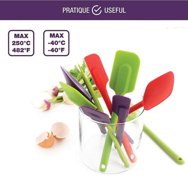 HALF-SPATULA MARYSE - Grå silikon