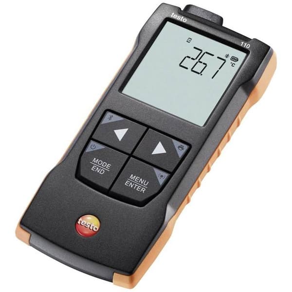 testo 110 Temperaturmätare -200 - +800 °C NTC-sond, Pt100