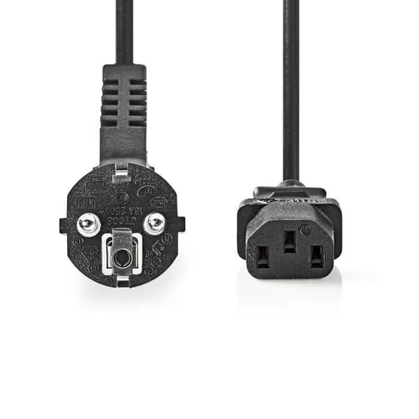 Nedis strömkabel | CEGL10000BK30 |Svart