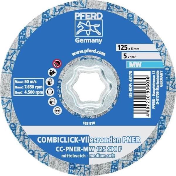 PFERD 42002096 Slipplatta Diameter 125 mm