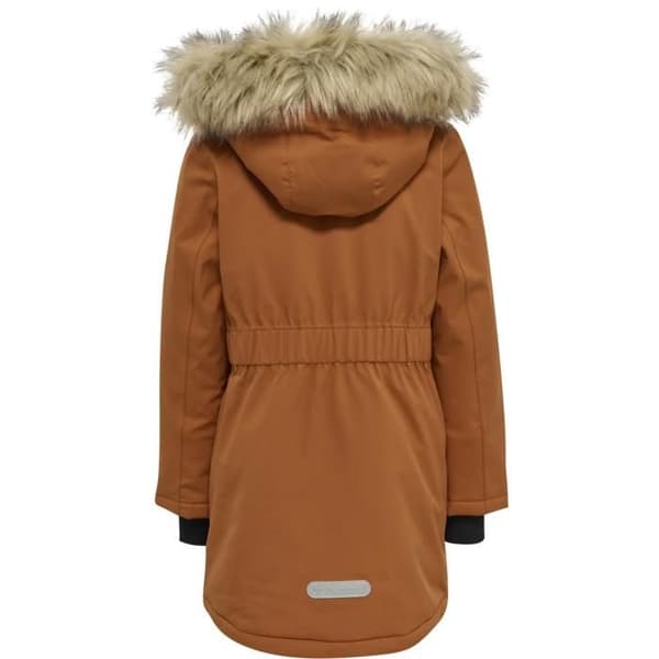 Huvjacka flicka Hummel Alma Tex - brun - 8 år