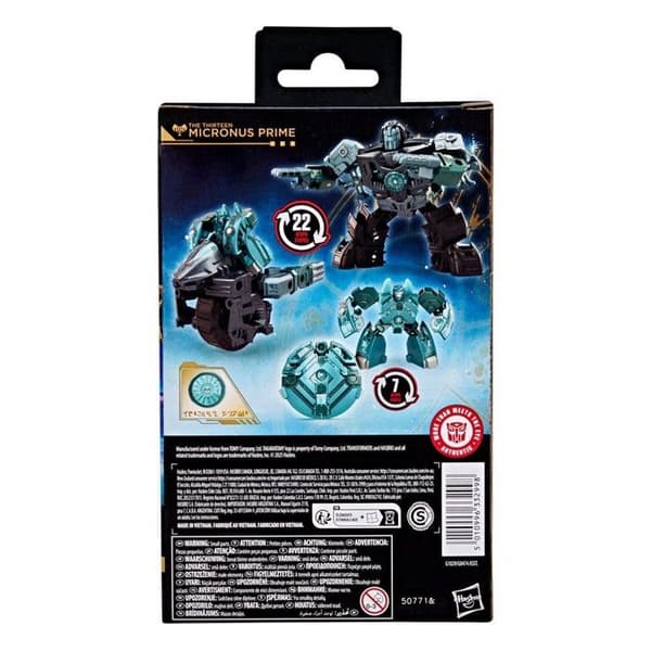 Hasbro - Transformers Åldern av Primes Deluxe Class - Figur The Thirteen: Micronus Prime 14 cm