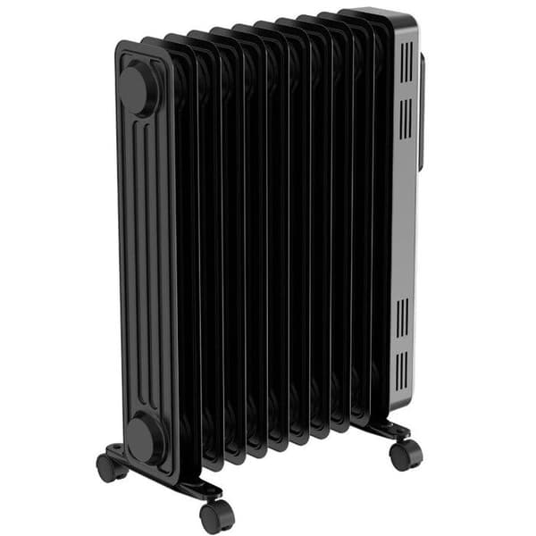 Oljeradiator - BXRA2501E - 2500 W - 3 effektlägen - 24h timer