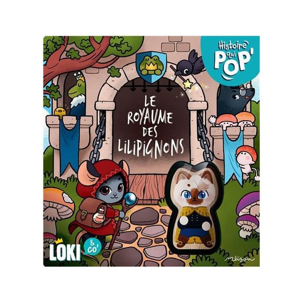 Leksaksspel Loki Berättelse som Pop Kungariket av Lilipignons