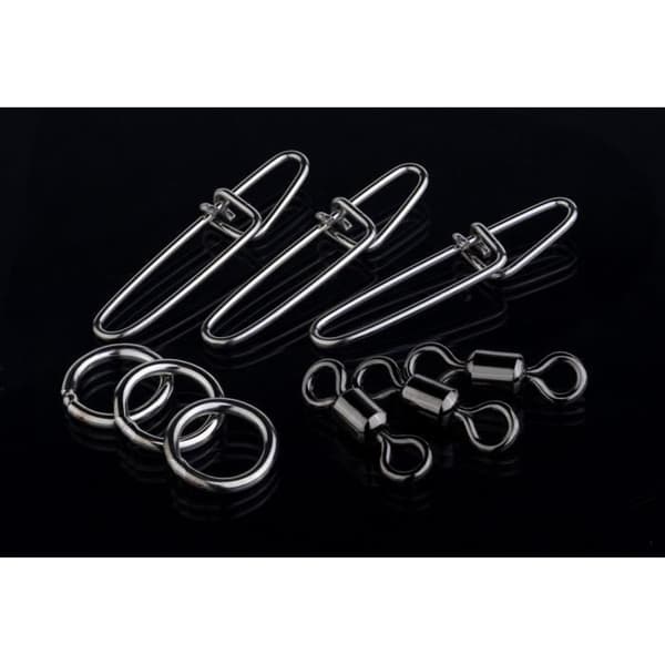 Rostfria krokar - GAMAKATSU - Modell 3 - Nickel - 7-pack - Hyper Stark