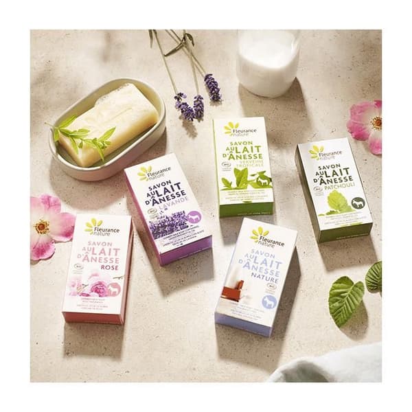 Fleurance Nature Fast Tvål Eko Åsne Mjölk 100 ml