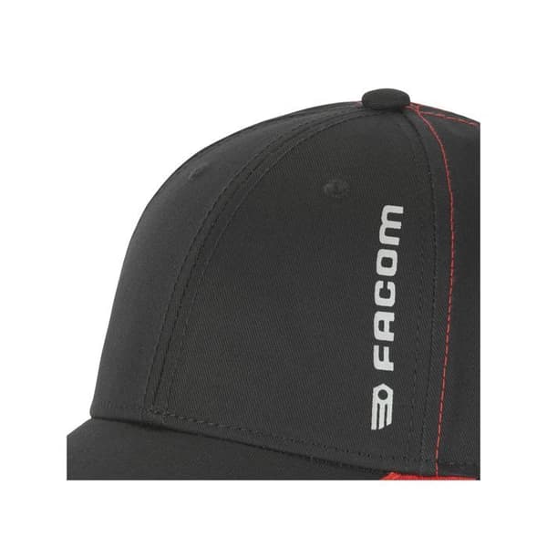 Keps Keps herr svart/röd - Facom