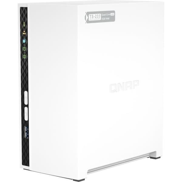 Server NAS - QNAP - TS-233 - 2 fack - 2 Go