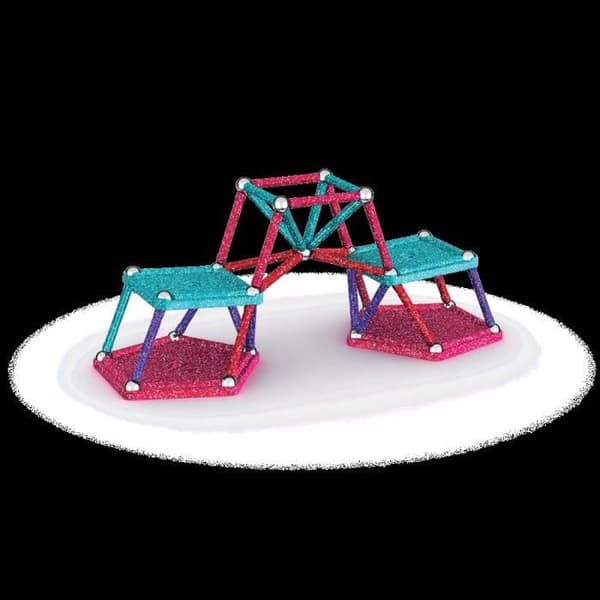 GEOMAG - Miljövänlig 60 st Glitter