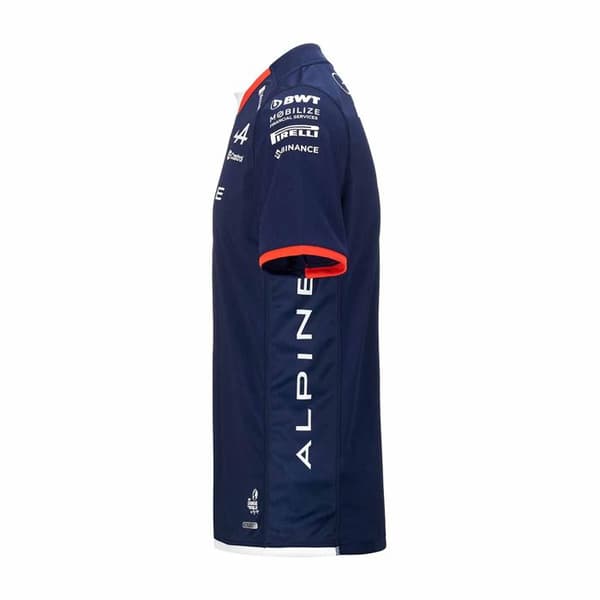 Formel 1-tröja - KAPPA - KOMBAT Gasly nr 10 - Blå - 100% polyester - Rak passform