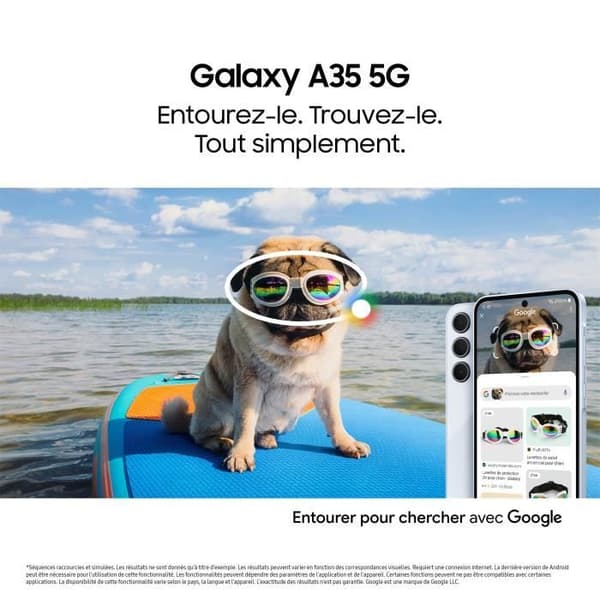 Samsung Galaxy A35 Smartphone 128 GB 5G Midnattsblå