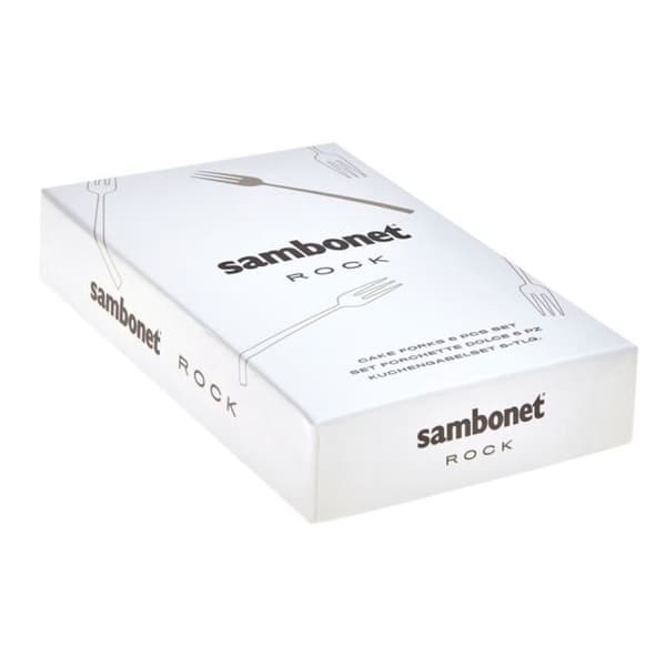 SAMBONET 6 Rock Dessert Forks