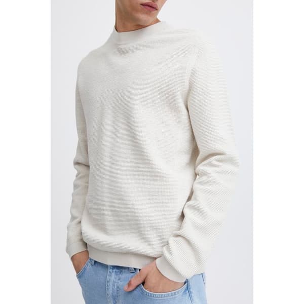 Pull med ribbad krage Casual Friday Karl