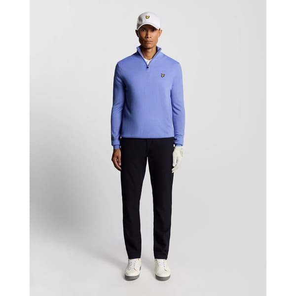 Merinoullströja 1/4 zip Lyle & Scott