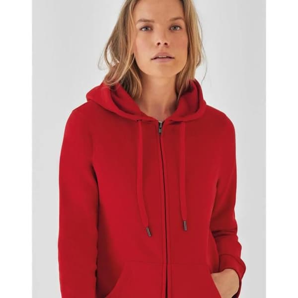 B&C Queen zip hoodie dam