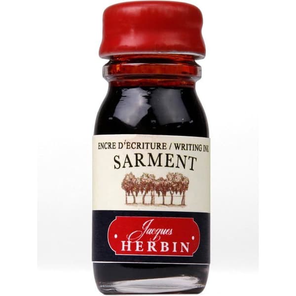 Coffret med 5 bläck Jacques Herbin Cuvée – 5 x 10 ml för bläckpenna och roller