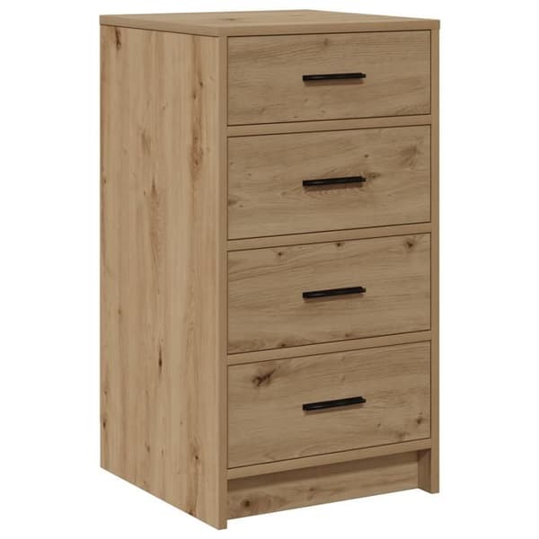 Buffé i hantverksoak 40x41x75 cm Ingenjörsträ