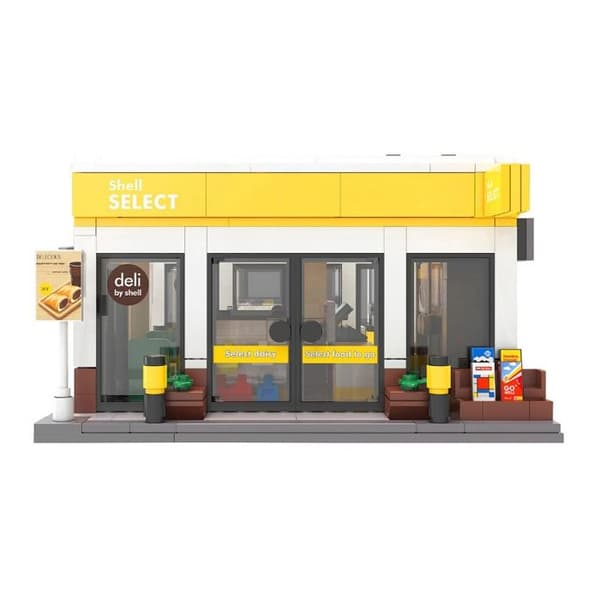 CaDA station Shell Select Bricks - JAMARA - Gul - Plast - Från 8 år