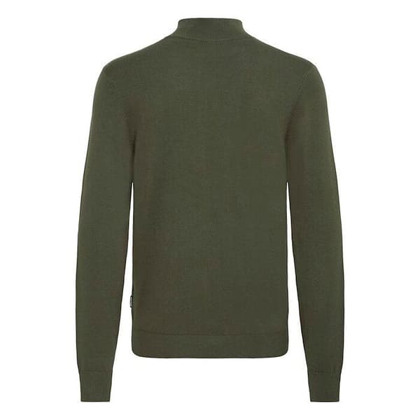 Rullad halv-zip Blend tröja