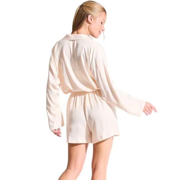 Pyjamasblus dam med ärmar Lisca Paris