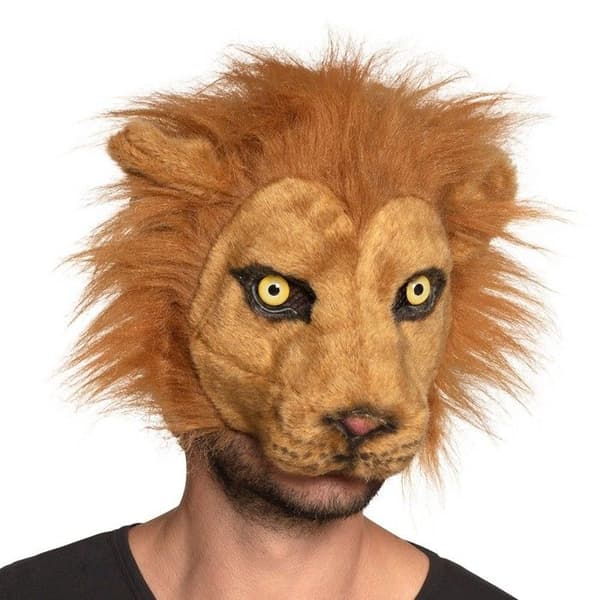 DEMI-MASQUE LION Brun, Choklad