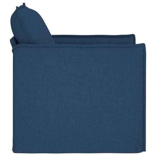 Blå Soffa 195 x 82 x 85 cm tyg