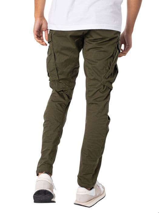 G-Star Rovic zip 3d regular tapered - militärgrön