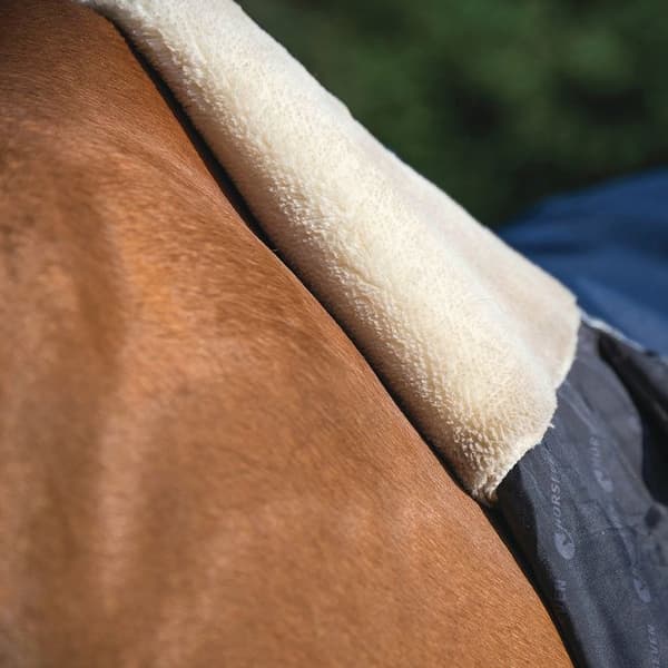 Hästruggsäck HorSeven 100g - Blå - 165 cm