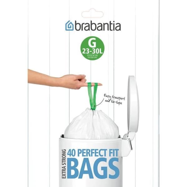 Hushållstillbehör Brabantia SOPPSÄCKAR 23-30L