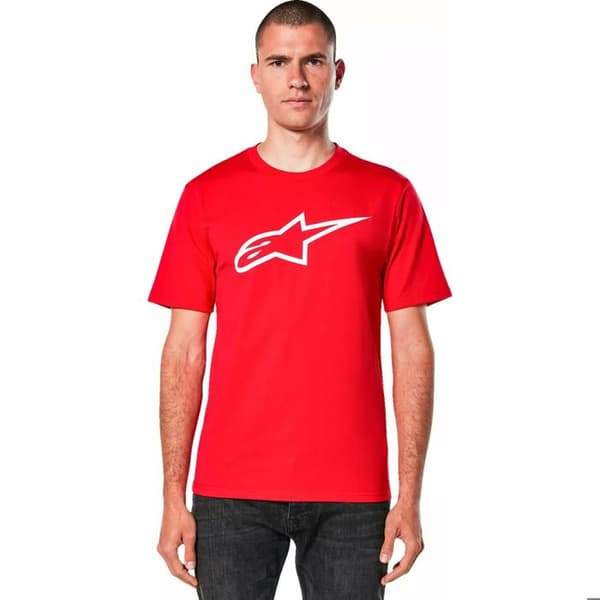 T-shirt Alpinestars CSF Ageless 2.0 - röd/vit