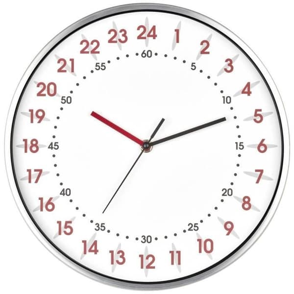 Väggklocka - TFA DOSTMANN - 60.3069.02 - Aluminium - 304 mm - Modern design