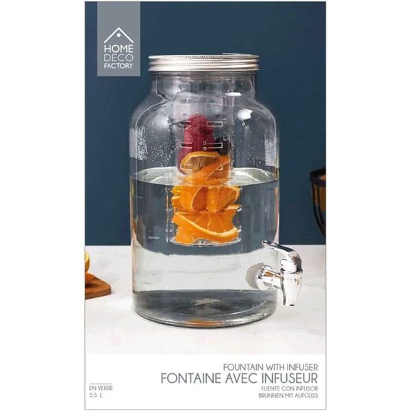Dryckesfontän - COOK CONCEPT - Infuser - Transparent