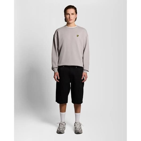 Lyle & Scott Heavy rundhalsad sweatshirt