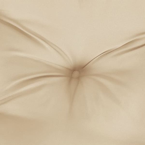 vidaXL Palletkuddar set om 2 beige tyg 360714