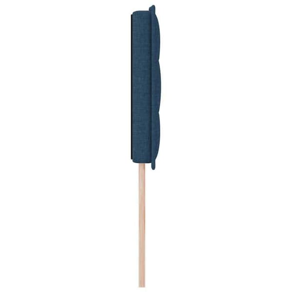 vidaXL Huvudgavel Blå 144 cm tyg 42007019