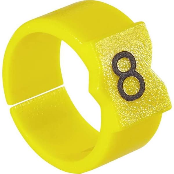 Märkklipp - TE CONNECTIVITY - STD15Y-2 (7-1768045-6) - Tryck 2 - Ø ext. 5,80–8,50 mm
