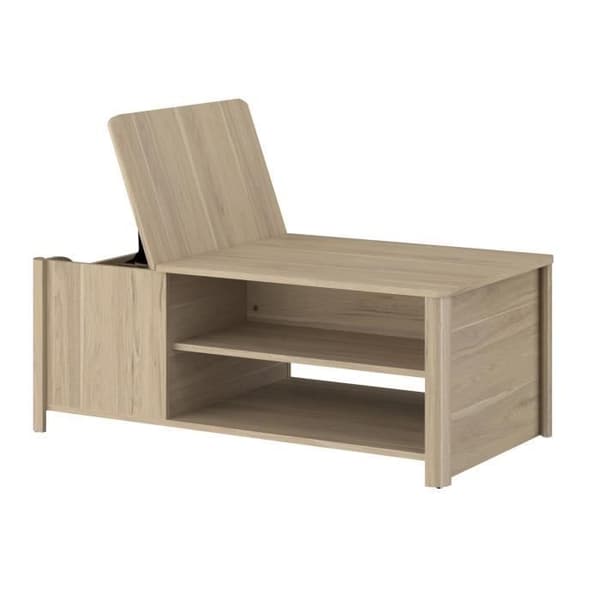 Soffbord BETTY - Ek - Rektangulär - 110 x 42 x 60 cm