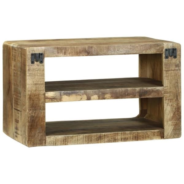 TV-möbel 60x32x36 cm i massivt mangoträ