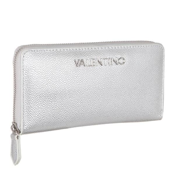 VALENTINO VPS1R4155G Plånbok - Syntet - Silver - Dam