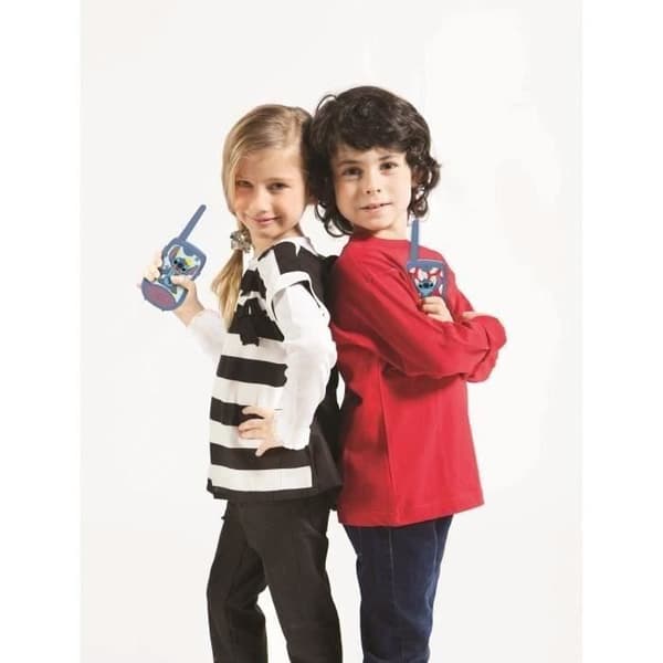 Disney Stitch Walkie-Talkies - LEXIBOOK - 200 m räckvidd - Blå