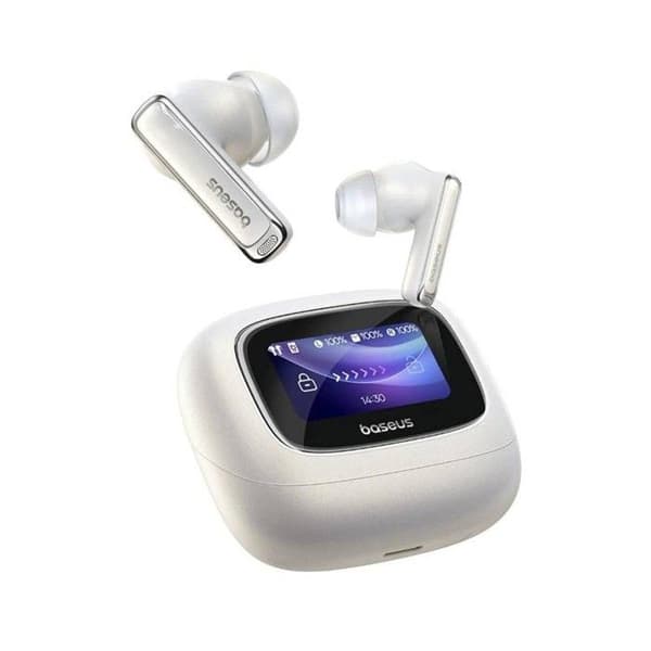 Bluetooth-hörlurar - BASEUS - Bowie M2s Ultra - ANC 52 dB - Bluetooth 5.4 - Vit