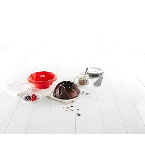 Silikonform - LEKUE - 1211820 - Röd - 20 cm - Non-stick