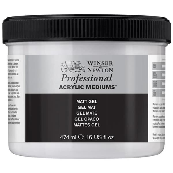 Winsor & Newton Matt Gel 474ml
