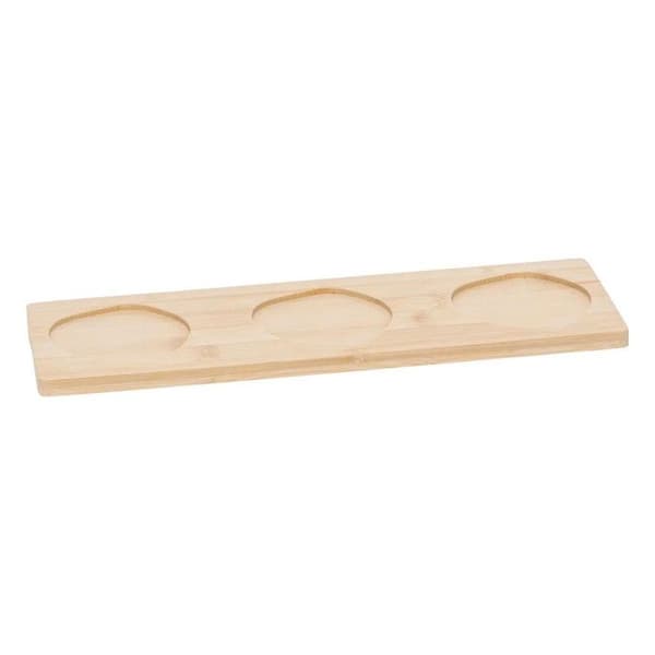 Servis Apéritif 4 Delar "Yucatan" 32cm Beige