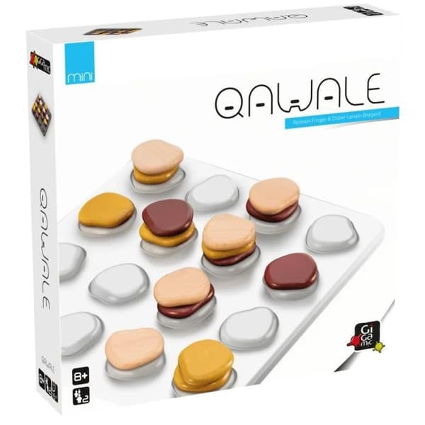 Sällskapsspel - GIGAMIC - Qawale Mini - Miniatyrversion - 2 spelare - Resformat