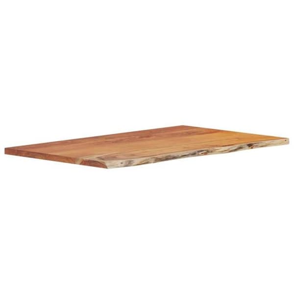 vidaXL Badrumskomponent 90x60x2,5 cm rektangulär akacia 370261